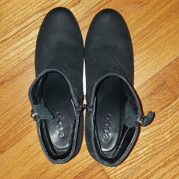 ECCO black leather booties - Picture 5 of 7